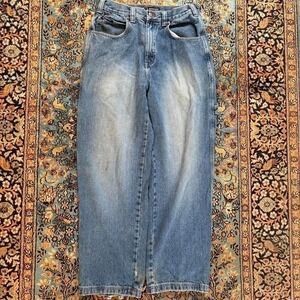 Y2K Baggy Wide Leg Carpenter Jeans